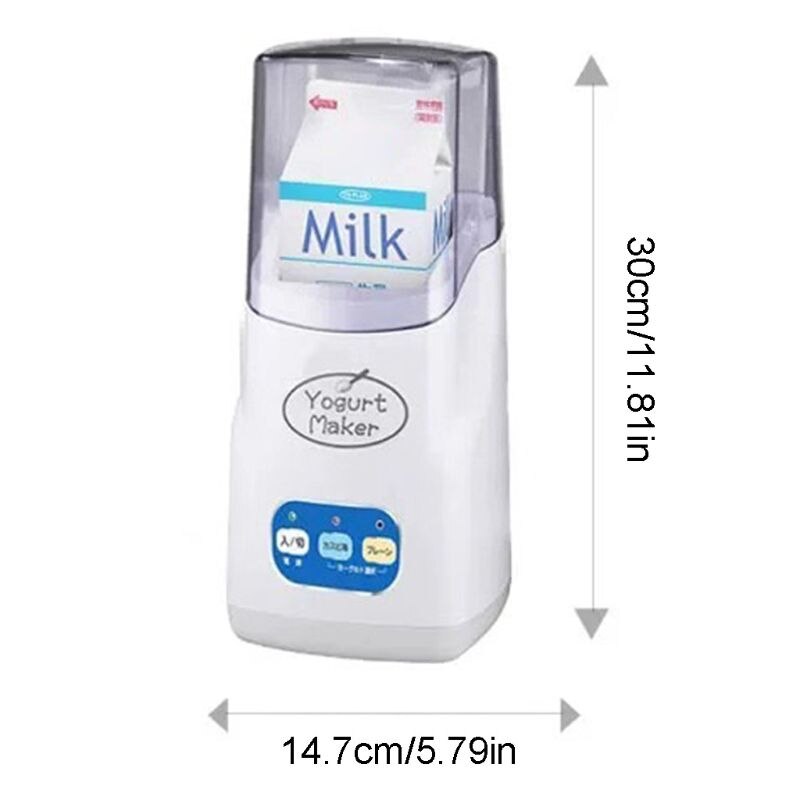 Multifunktions mini yoghurtmaskin helautomatisk konstant temperaturjäsning