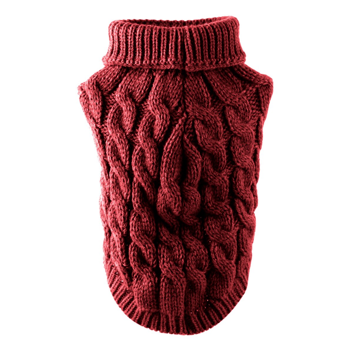 Pet Hond Kat Gebreide Jumper Winter Warme Trui Puppy Jas Jas Kleding Kostuum Combinaison Pantalon Femme Honden Winter Kleding: Red / XL