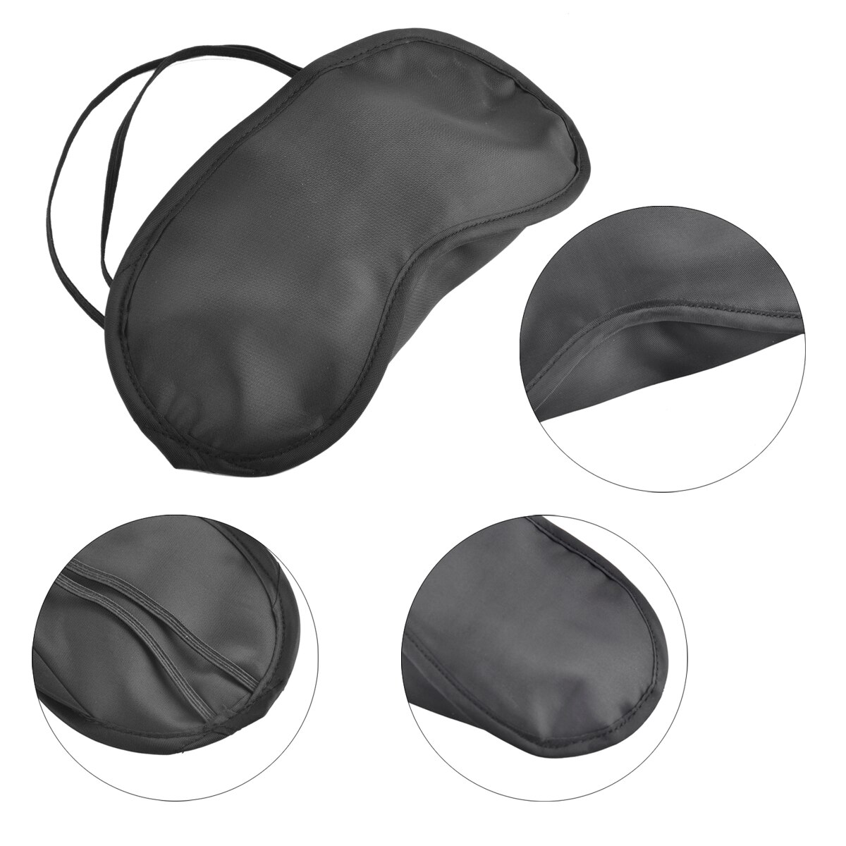 50 Teile/los Reisen Schlafen Augen Maske Schwarz Schatten Augenbinde Augenklappe Nacht Wirtschafts freies