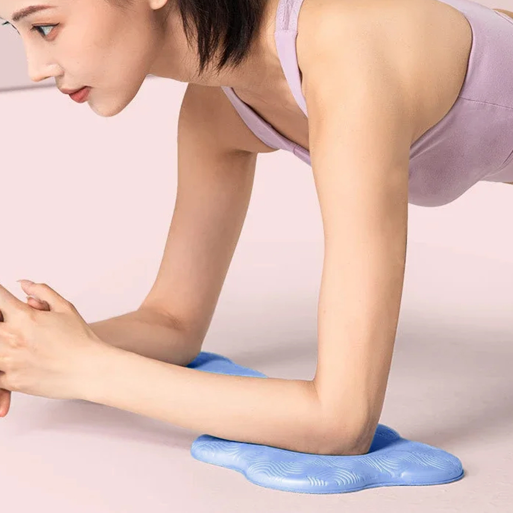 Rodillera gruesa para Yoga, cojín para muñeca, caderas, manos para pierna, brazo, codos, ejercicio de equilibrio, Fitness, Pilates, esterilla de Yoga, tablón, estera de TPE
