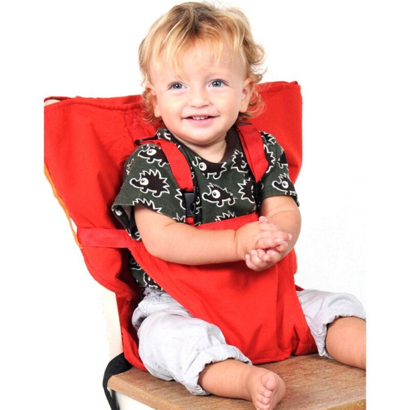 Draagbare Kinderstoel Babyzitje Product Dining Lunch Stoel/Seat Veiligheidsgordel Feeding High Chair Harness Baby Stoel Seat