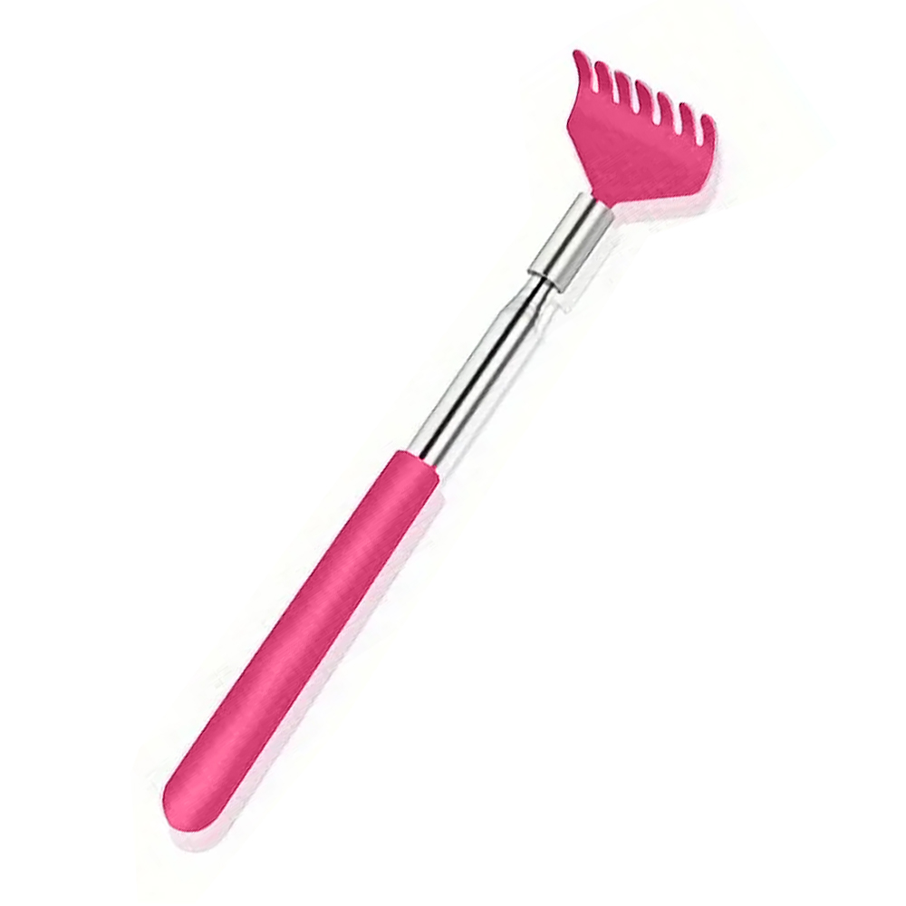 Gratte-dos télescopique Portable extensible en acier inoxydable, outil de grattage du dos télescopique, outil de Massage,: Or