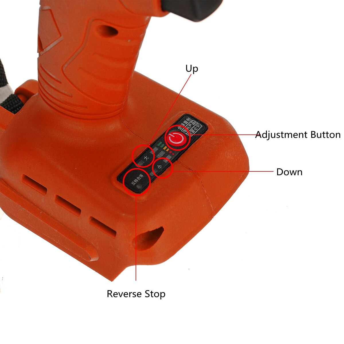 18v elektrische borstelloze slagschroevendraaiers 32mm 588n. m koppel oplaadbare 1/2 dopsleutel elektrisch gereedschap draadloos voor makita accu