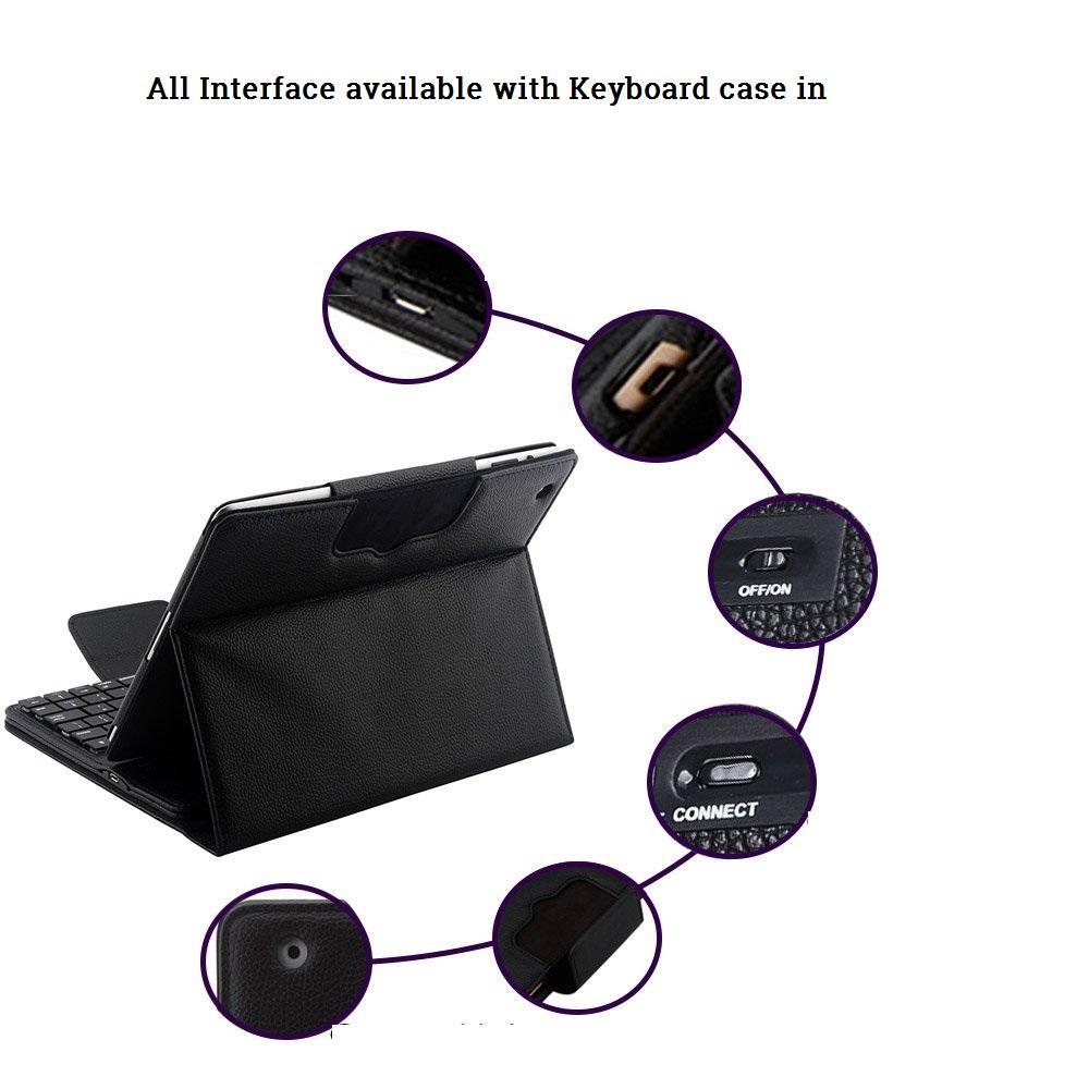 with Keyboard Bluetooth A1584 A1670 PU Leather for iPad Pro 12.9 Keyboard Case Removable Coque for iPad Pro 12.9 Case