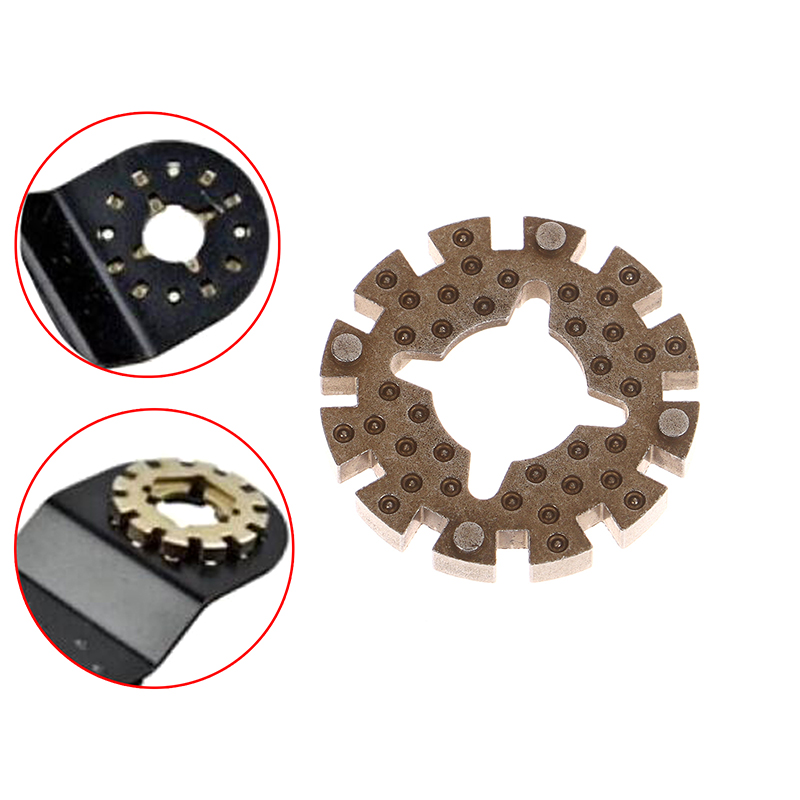 Accessori fai-da-te Adattatore per gambo multiutensile generale oscillante Adattatore Starlock per lama per sega oscillante per utensile elettrico per la lavorazione del legno