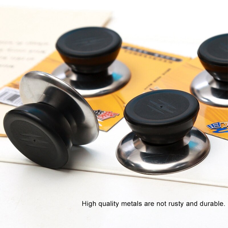 4 st universal ersättning köksgryta kastrull lock lock hand grepp handtag lock pan lock handtag kökstillbehör