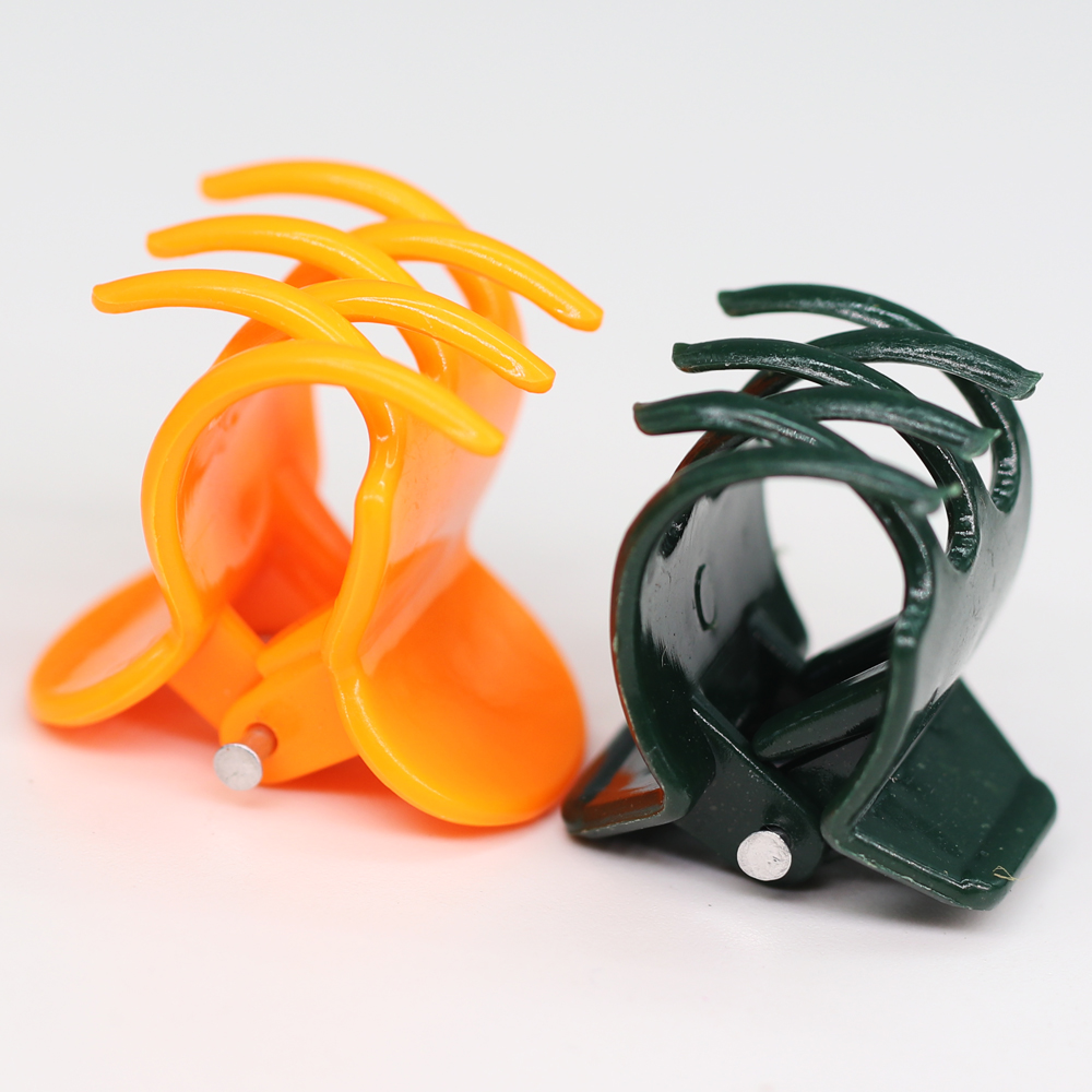 10-200PCS Plastic Plant Support Clips Orchid Stem Clip for Vine Support Vegetable Flower Tied Bundle Branch Clamping Garden Tool