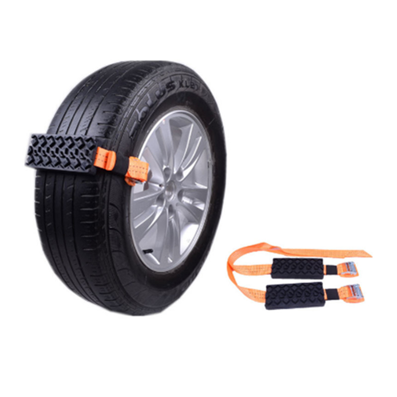 Chaîne de roue antidérapante pour pneus, 2 pièces, pour neige, neige, boue, sable, sans danger pour la conduite, camion, SUV, accessoires de voiture
