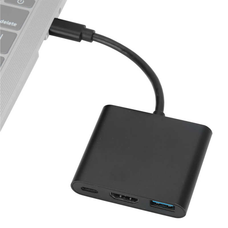 USB 3‑in‑1 Adapter Docking Stations 3 in 1 Hub Type‑C to USB Converter Adapter Drive Free Plug and Play USB to Converter