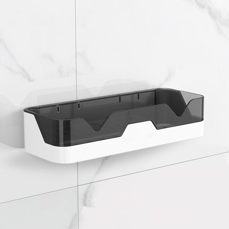 Badeværelse hylde wc shampoo holder bruser hylder vægmontering køkken opbevaring kurv kosmetisk rack hjem arrangør bad tilbehør