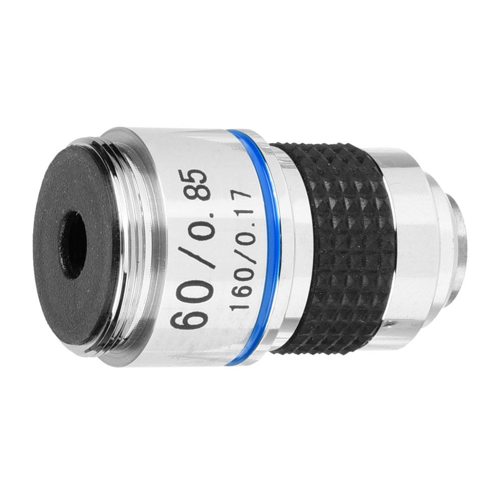 60X Objectives Lens 185 Biological Microscope Achromatic Objectives Lens 160/0.17 Microscope parts