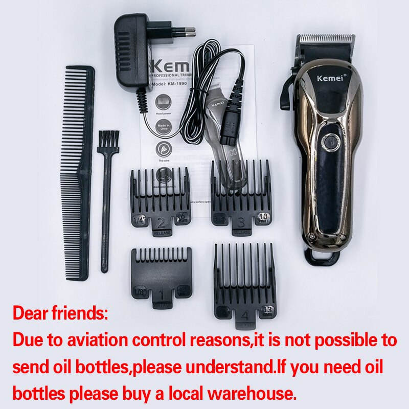 Elektrisk hårklippemaskin #39 menn oppladbare hårklippere for skjeggtrimmere utskåret elektrisk barbermaskin barber 5