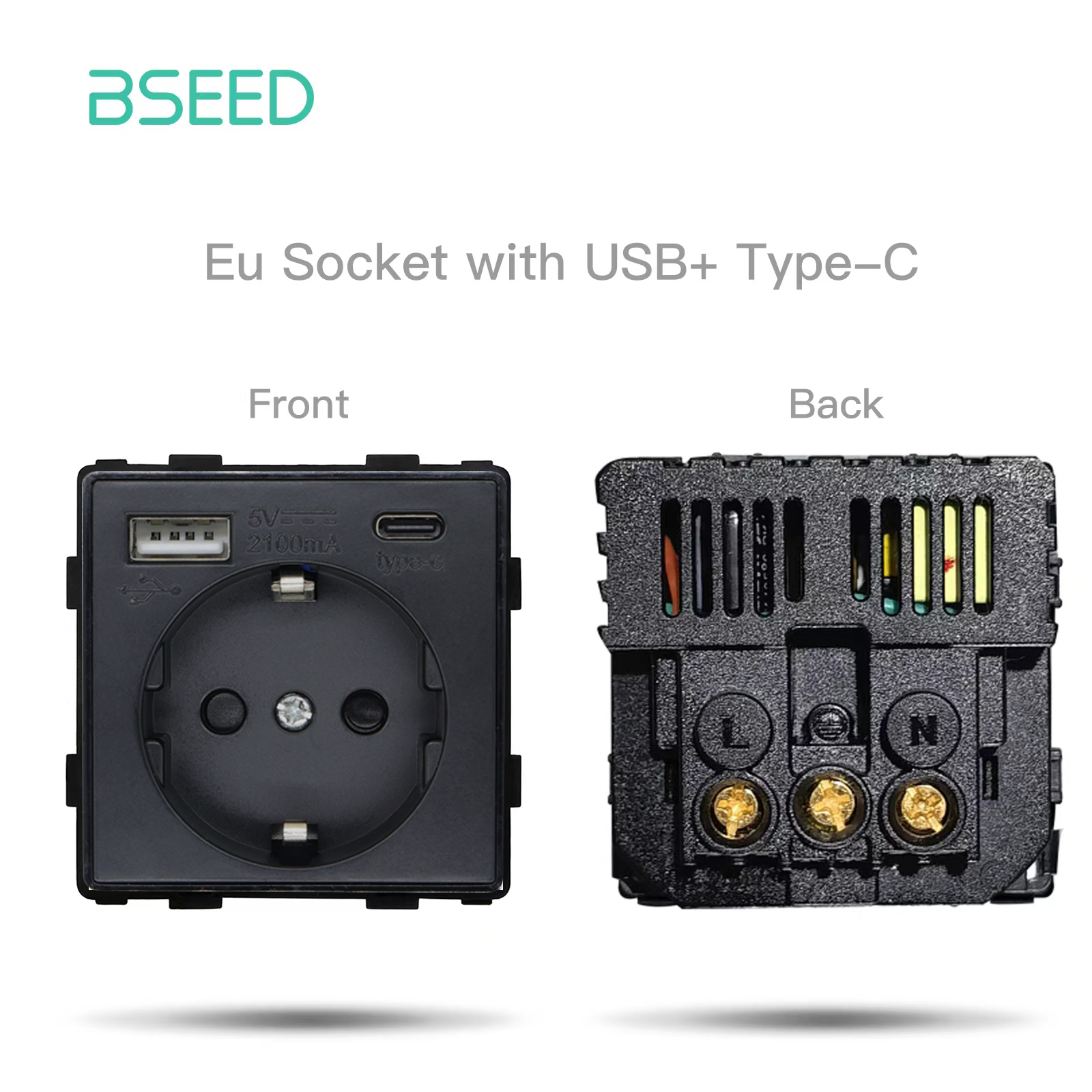BSEED Touch Screen Electric Floor Heating Water Boiler Room Thermostat Module Part ZigBee Alexa Temperature Controller APP: Lavender