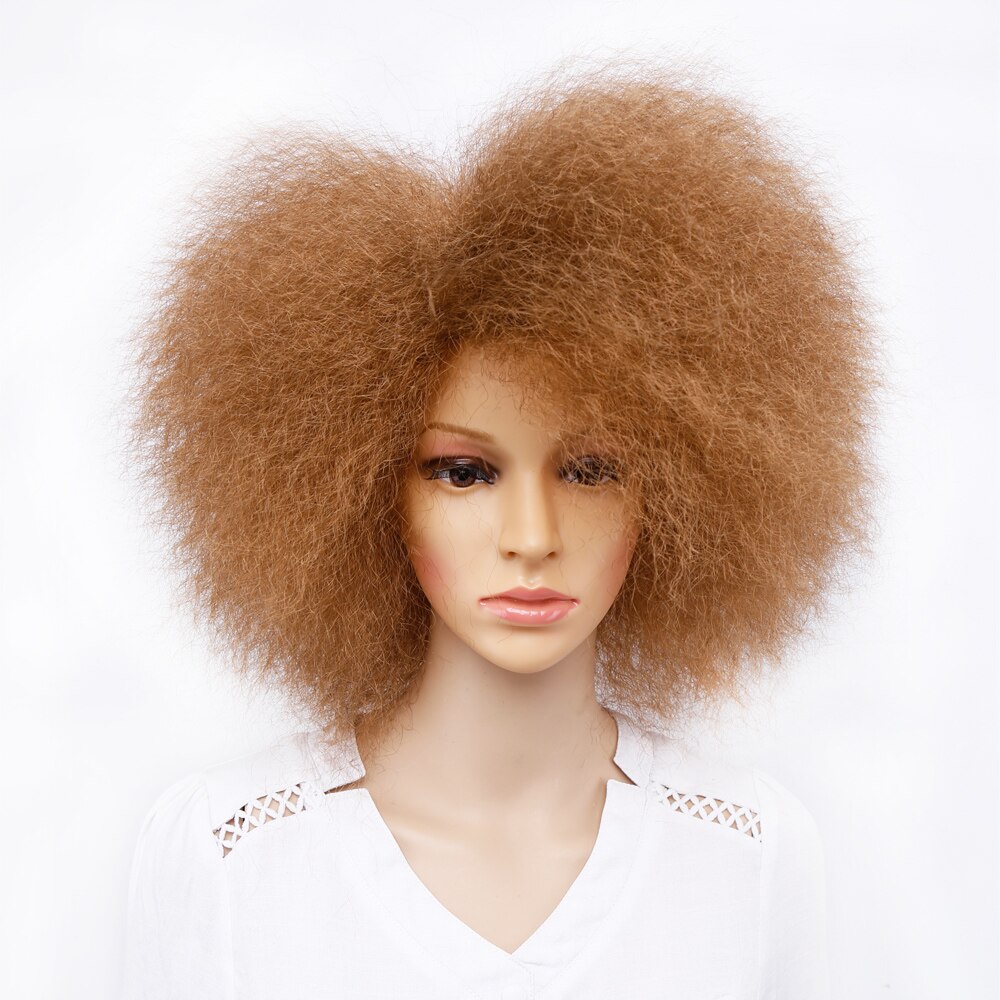 big red afro wig