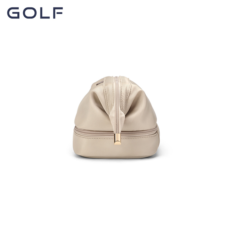 Golf Make-Up Tas Voor Vrouwen Met Grote Capaciteit, Handtas Voor Mobiele Telefoon, Effen Kleur Reiscosmetica Opbergtas