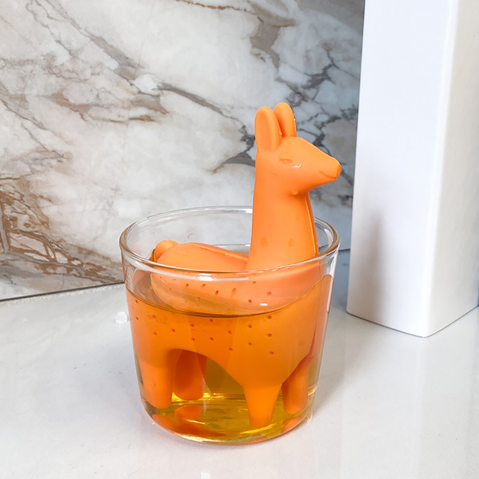 Alpaca Silicone Thee-ei Losse Blad Thee Niet Giftig Safe Herbruikbare Zetgroep Thee Infusers Voor Losse Blad Thee Zijn de Ideale