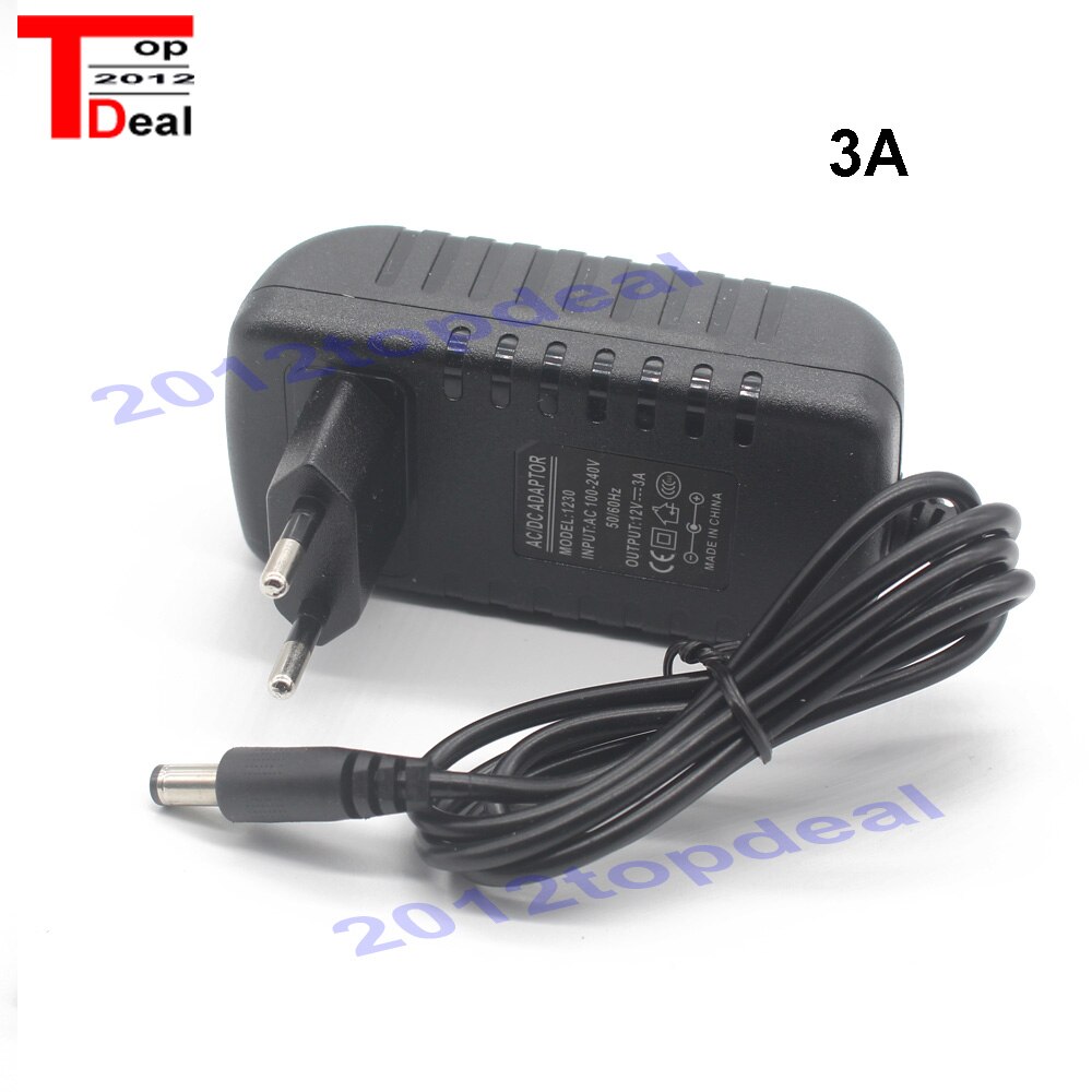 DC12V Adapter AC100-240V Lighting Transformers OUT PUT DC12V 1A / 2A / 3A Power Supply for LED Strip
