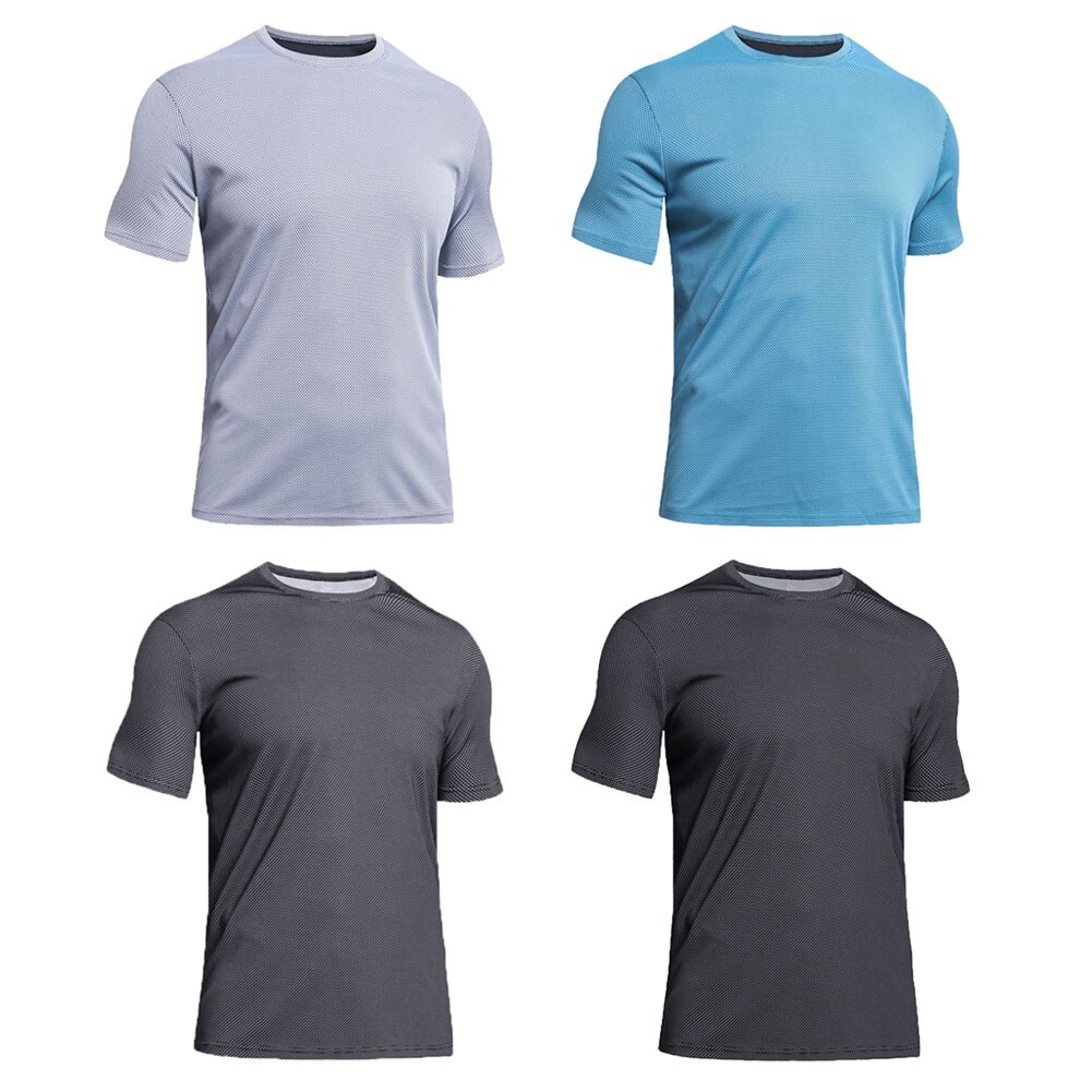 Camisetas deportivas de malla delgada transpirables de secado rápido para hombre para verano al aire libre DOG88