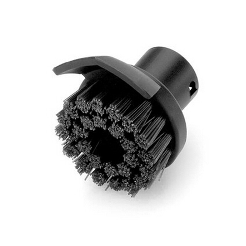 Steam Cleaner Brush Round Brush with Scraper Attachment for Karcher SC952,SC1020,SC1052,SC1122,SC1125,SC1402 etc.