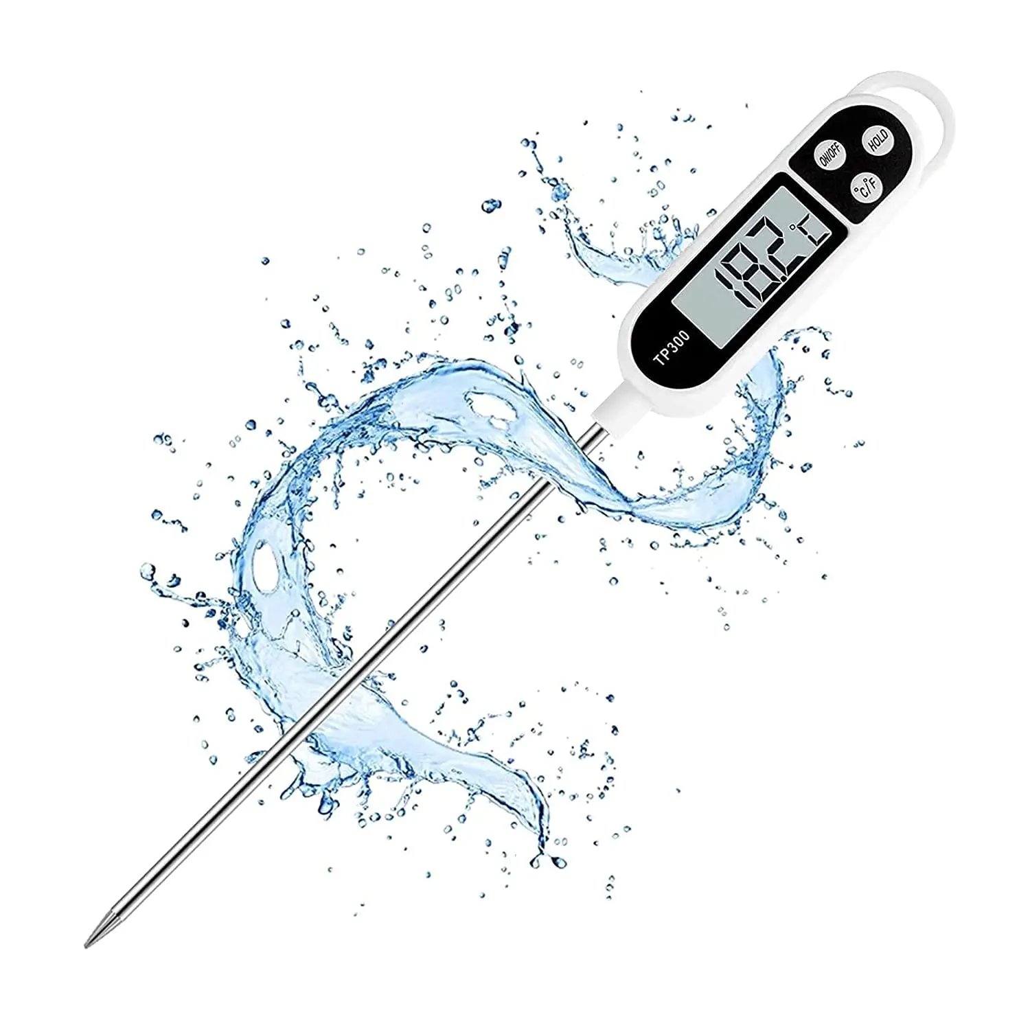 Therye.com en acier inoxydable pour aliments ménagers, type de sonde, température du lait, cuisson des aliments: Default Title
