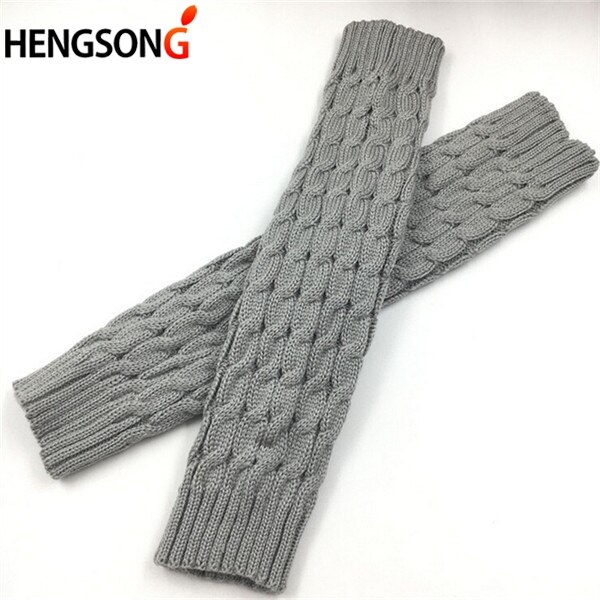 Herbst Und Winter Frauen Stulpen Kapron Hanf Blumen Kniepolster Bein Wärmer Weibliche Mädchen Haufen Haufen Socken Sport Sicherheit
