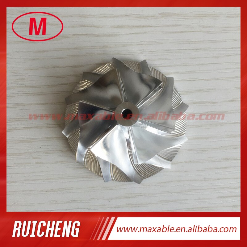 TD03 39.60/56.00mm 6+6 blades Turbo Billet/milling/aluminum 2024 compressor wheel