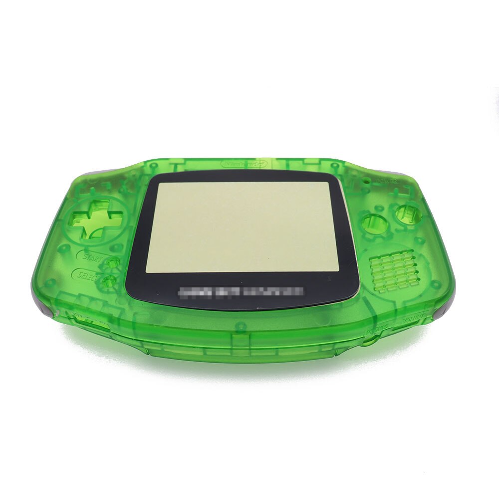 TingDong Gehäuse Shell Fall Abdeckung + Bildschirm Objektiv Protector + Stick Label für Gameboy Advance GBA Konsole