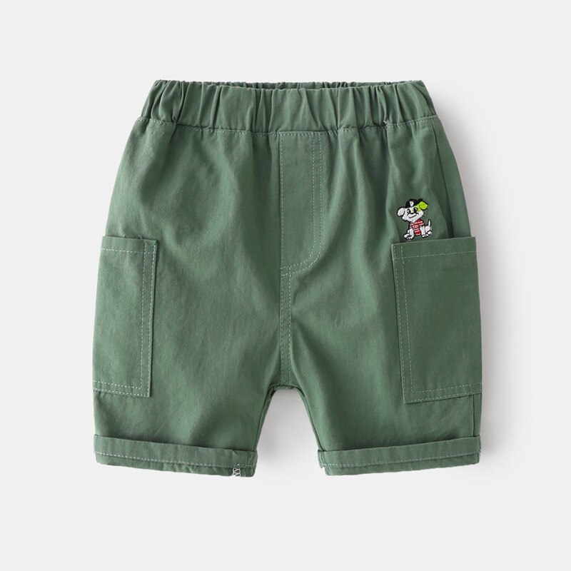 Summer 2-6Y Children Shorts Cotton Shorts For Boys Cute Cartoon Shorts Toddler Panties Kids Beach Short Sports Pants baby: Blue / 6T