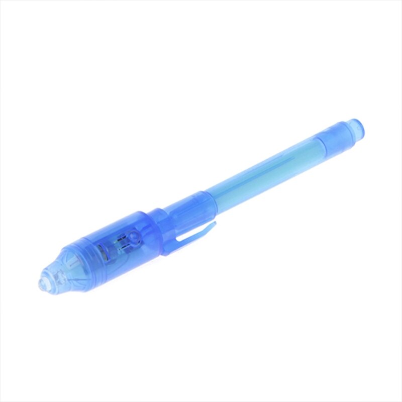 4 Stks/set Onzichtbare Inkt Pen Ingebouwde Uv Licht Magic Marker Voor Pen Veiligheid Te Gebruiken