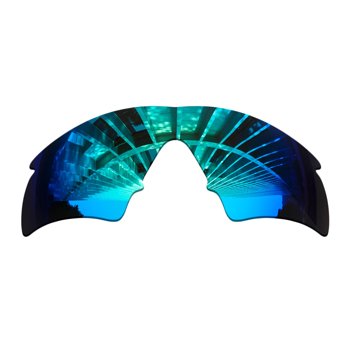 Gepolariseerde Vervanging Lense Voor-Oakley M Frame Hybrid Zonnebril Frame True Kleur Mirrored Coating-Opties: Blue