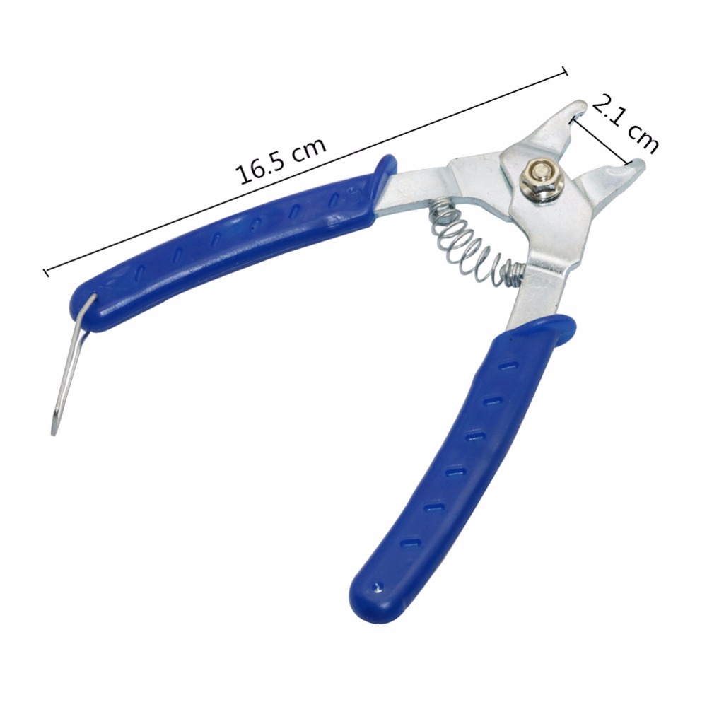 Pinza per gabbia di volpe di coniglio di pollo di pollame per gabbie pinze per installazione anello di maiale morsetto per tubo dell&#39;acqua per polli strumenti di allevamento 1 pz