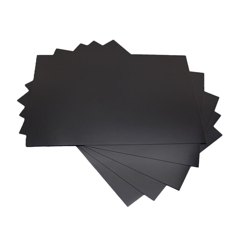 5 kpl tee itse magneettinen kumi tee itse magneettiset materiaalit levy taustaliima magneettinauha pehmeä magneettinen levy autoauton muotoiluun