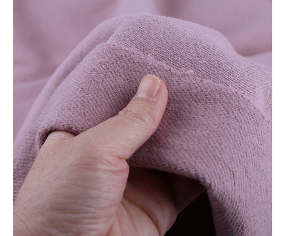 Pull épais 100% coton poncé | D'automne, surdimensionné, pull en tricot molletonné en tissu pas d'étirement