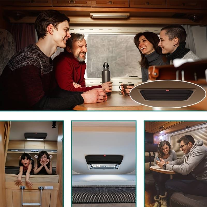 1Set Faltbare Caravan Fenster Schatten Wasserdichte Blackout Belüftung Abdeckung UV Strahlen Schutz Camper Anhänger Fan Vent Abdeckung