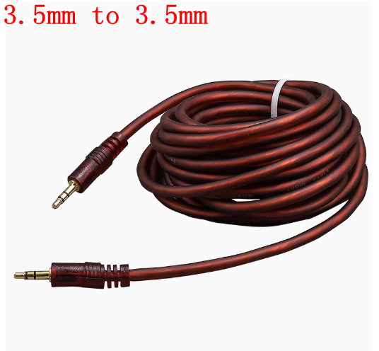 1 Stuks 6.5 Naar 3.5 Jack Aux Kabel Adapter Voor Speaker Gitaarversterker Trs Audio Kabel Jack 3.5Mm Tot 6.5Mm Audiokabel Auxiliar: Lavendel / 4P