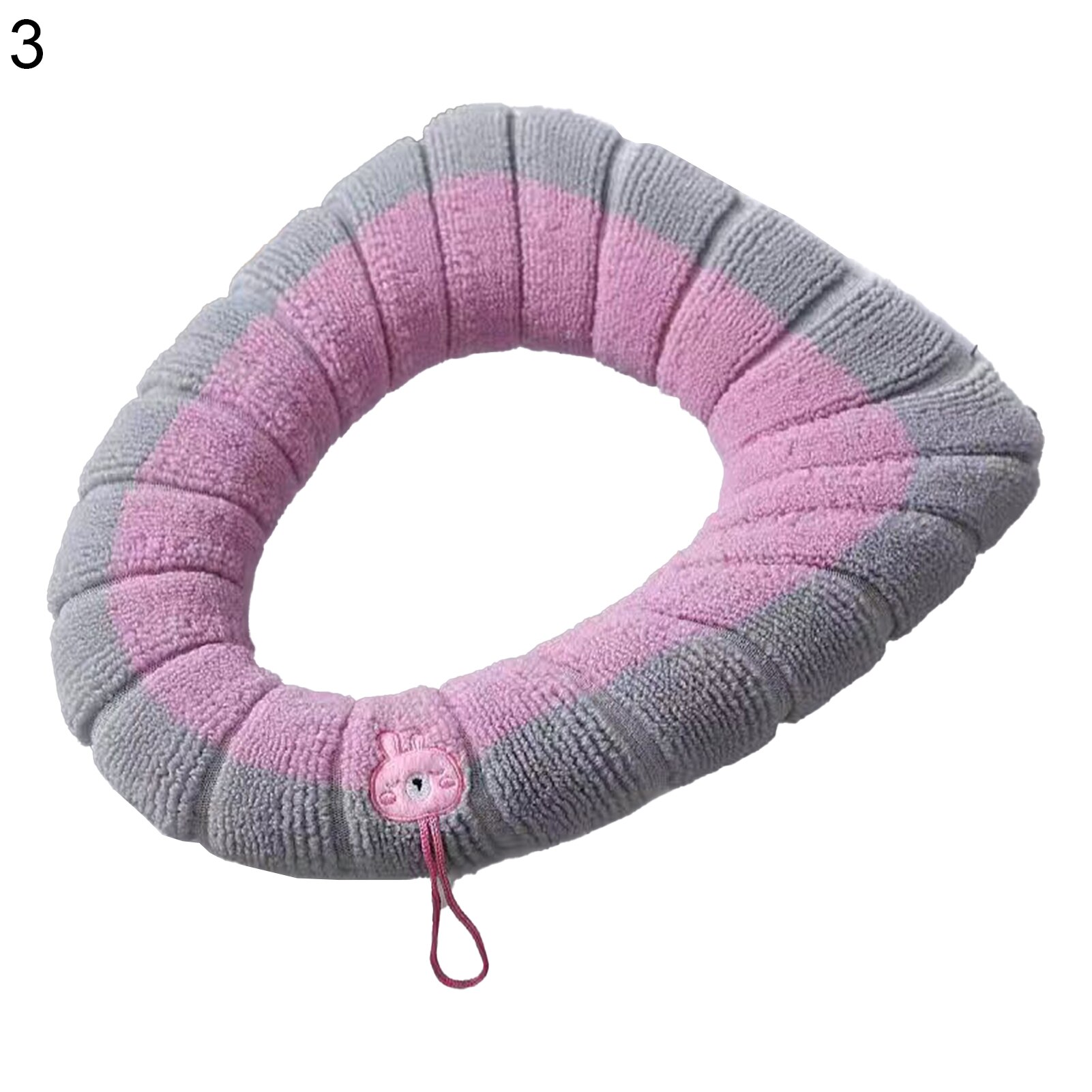 Zachte Wasbare Toilet Seat Cover Mat Pad Kussen Gebruik Warme Comfortabele Wc Tool Thuis Badkamer Wc Schoonmaken Accessoires: 3