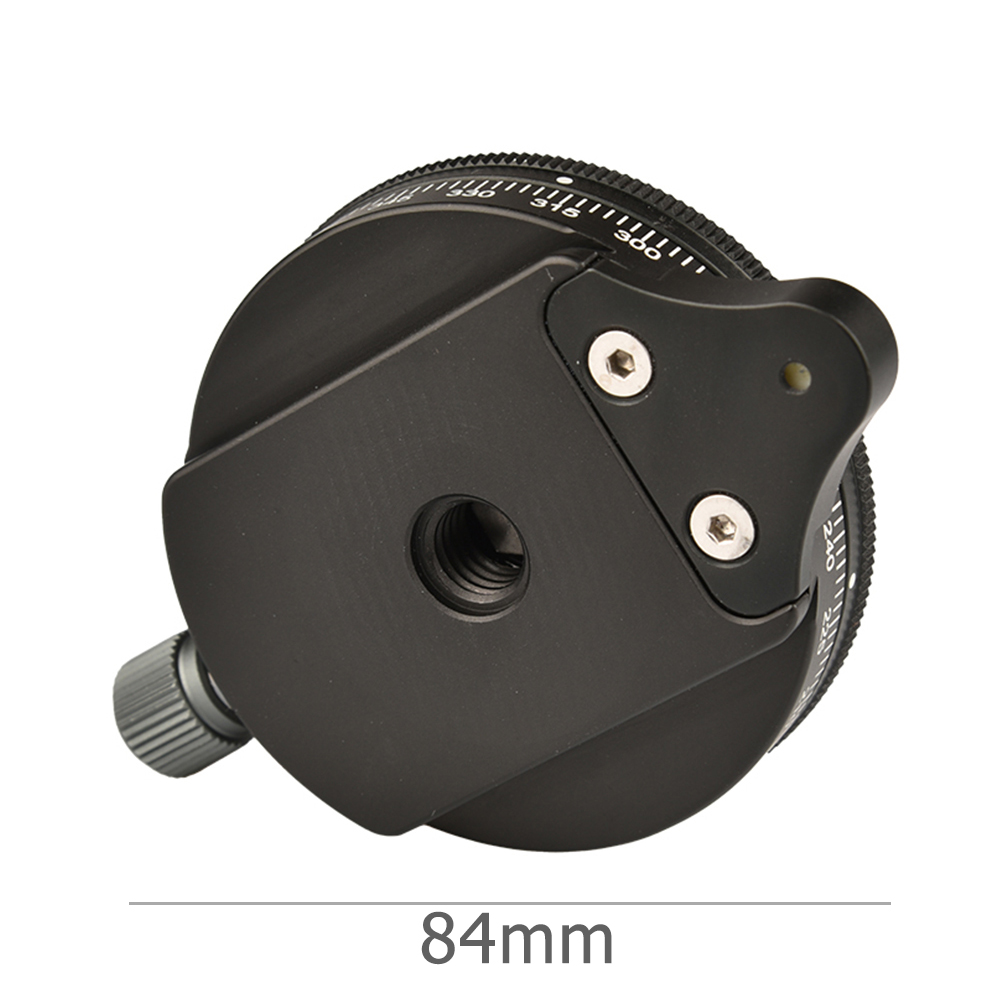 Rotating Ballhead Panoramic Tripod Head Camera Stabilizer Leveling Base Adapter Adjustable Gimbal Shooting Camera Accessores