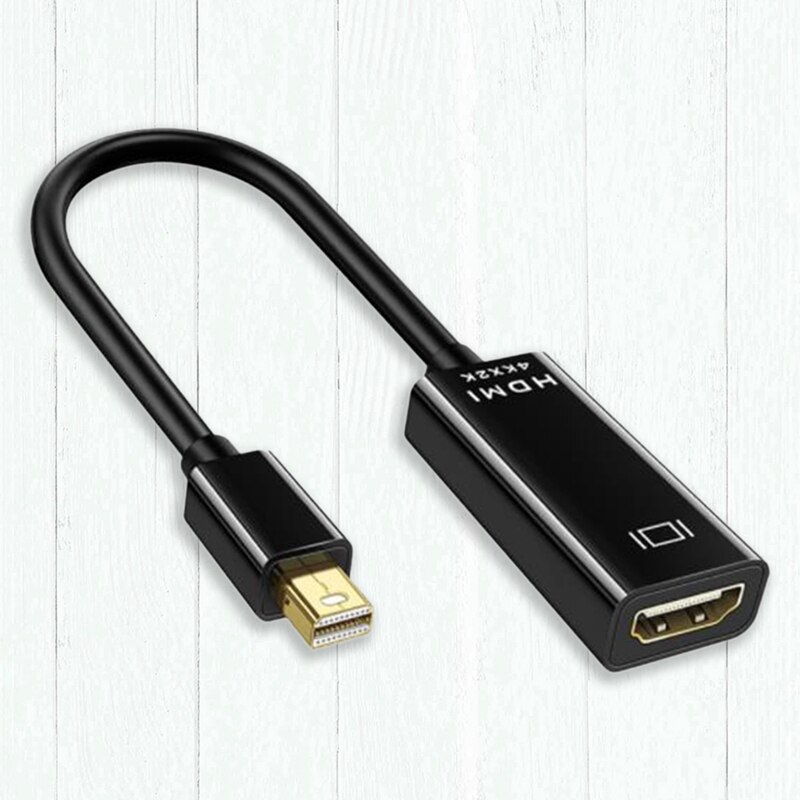 Mini Display Port to HDMI Adapter Mini DP Cable Thunderbolt 2 convertitore HDMI per Air 13 Surface Pro 4