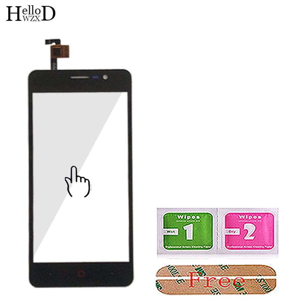 Moble Touch Screen Panel For Doopro P2 P3 P5 P5 Pro Touch Screen Digitizer Panel Front Glass Sensor TouchScreen Parts 3M Glue