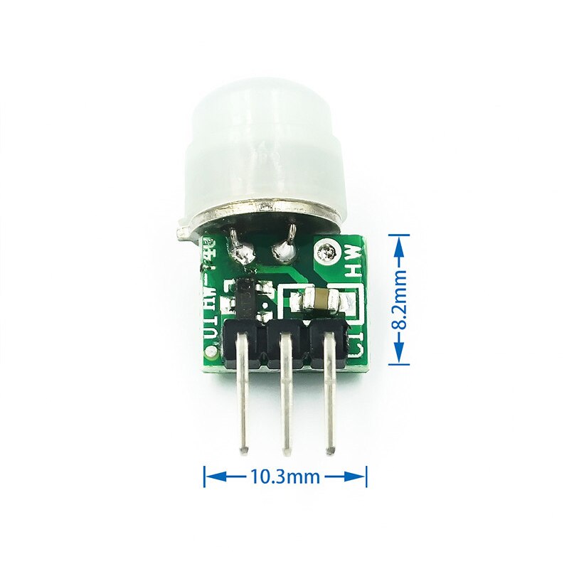 Mini IR Pyroelectric Infrared PIR Motion Human Sensor Automatic Detector Module AM312 Sensor DC 2.7 To 12V