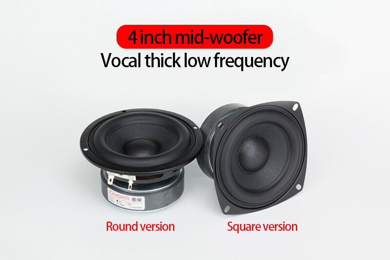 4x 6.5" Woofer Speakers – 8 Ohm, Compatible With Polk SDA SRS & More