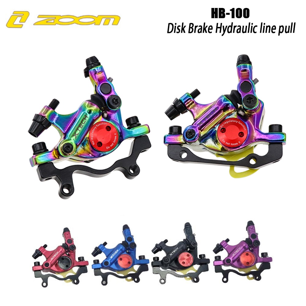 ZOOM XTECH-cilindro de freno de disco de tracción de línea hidráulica HB100, con rotores HS1 G3, compatible con M375, TX805, MT200, M315, M365, M395, M447