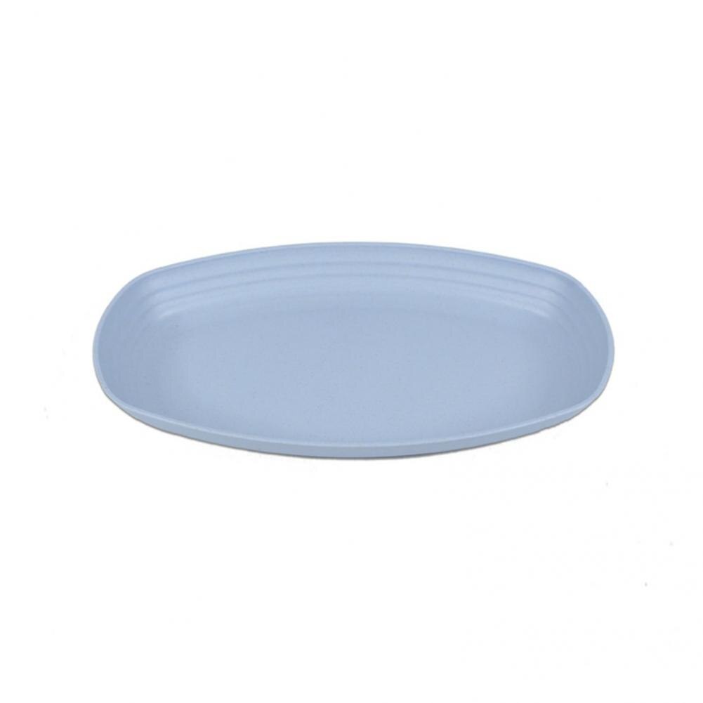 Attractive Dessert Plate Stackable Easy to Use Plastic Multi-purpose Heat-resistant Meal Plate