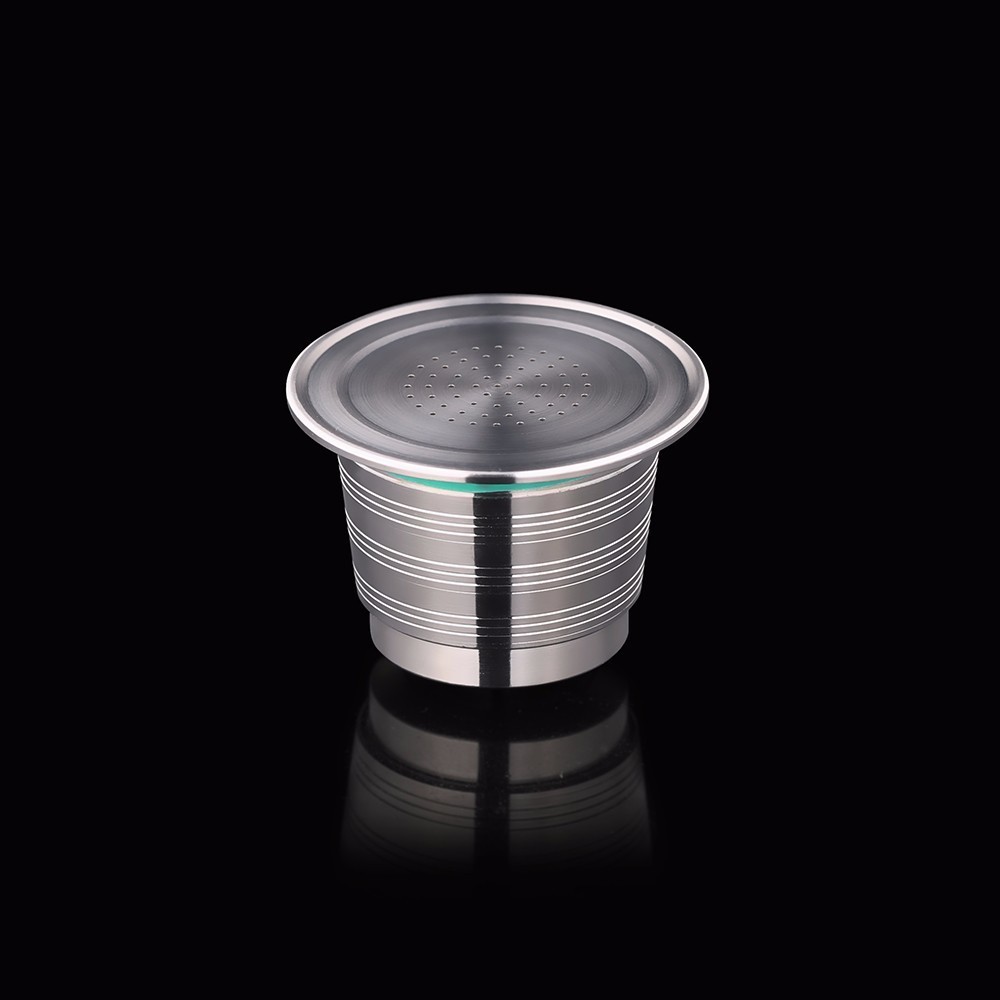 Nachfüllbar Nespresso Kaffee Kapseln Manipulationen einstellen wiederverwendbar Edelstahl Espresso Schote Filter Wiederaufladbare Nespresso Kaffee Werkzeug