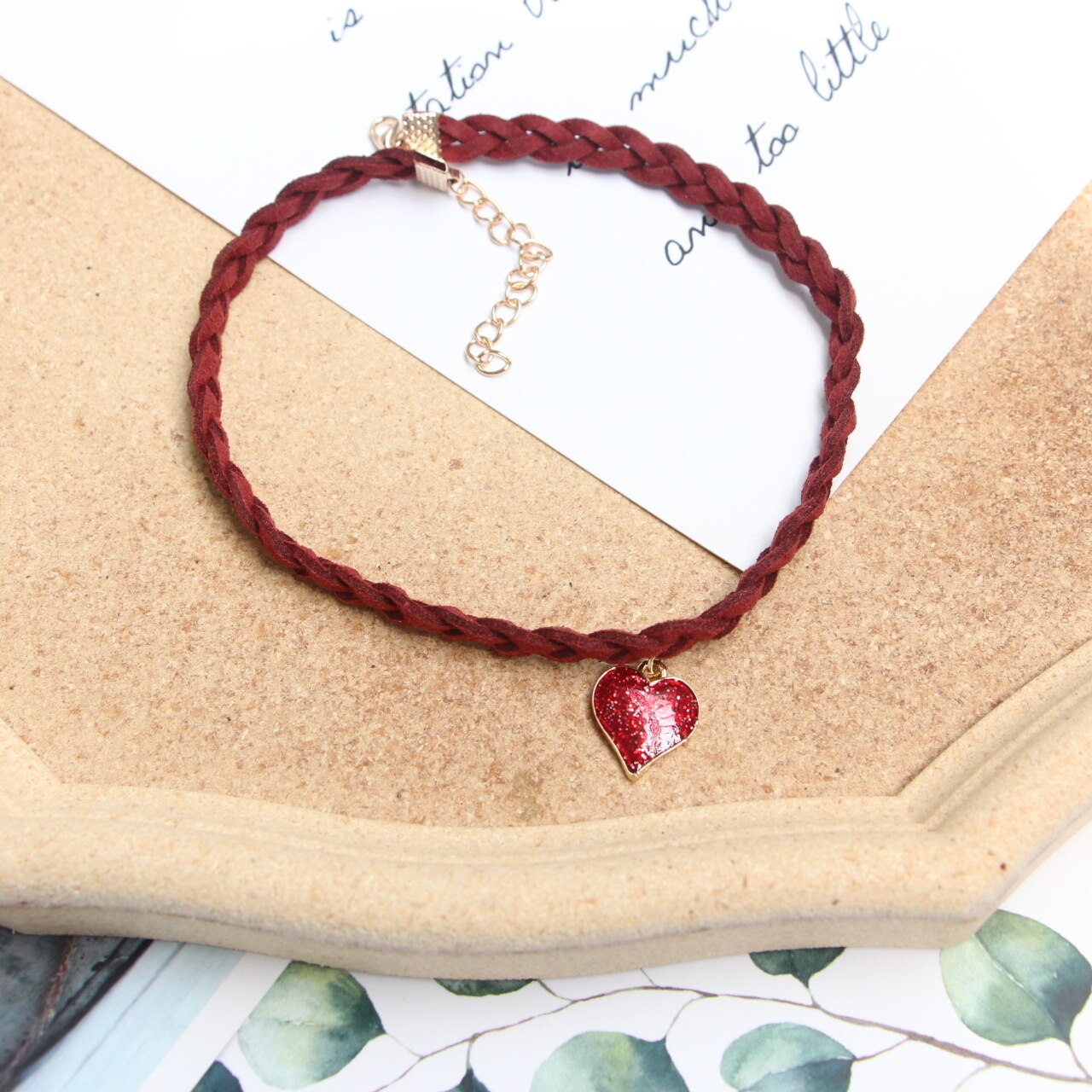 Kwiat koronkowa krawędź szyi łańcuszek robić obojczyka moda damska temperament Super bajkowe słodki rękojeść czerwony choker naszyjnik dziewczyna akcesoria: xl705