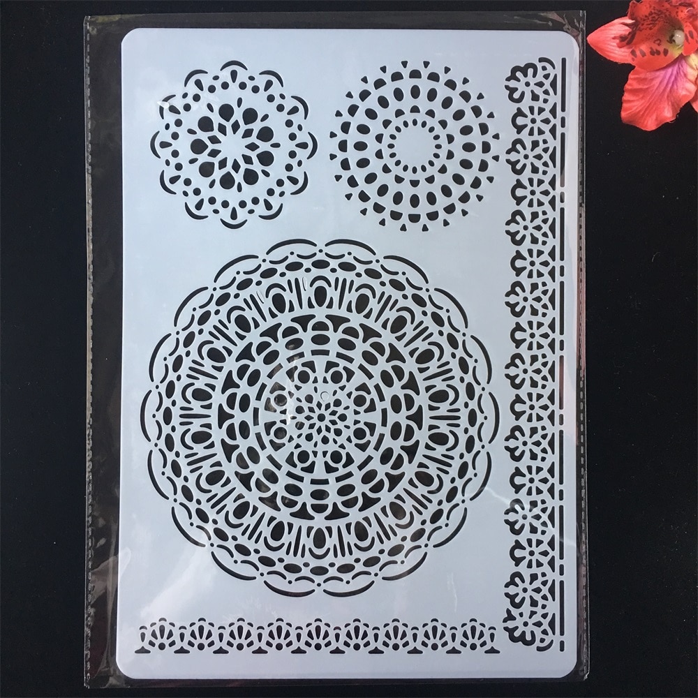 29*21cm A4 Chinese Words Tang Poem DIY Craft Layering Stencils Painting Scrapbooking Stamping Embossing Album Card Template: 2