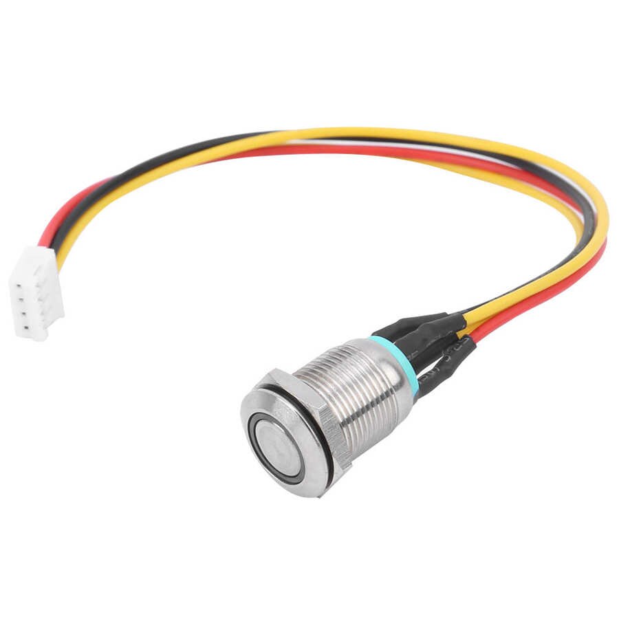 2PCS Scooter Light Switch ON-OFF Handlebar Adjustable Mount Waterproof Switches Button 3-6V Headlight Switch Scooter Accessory