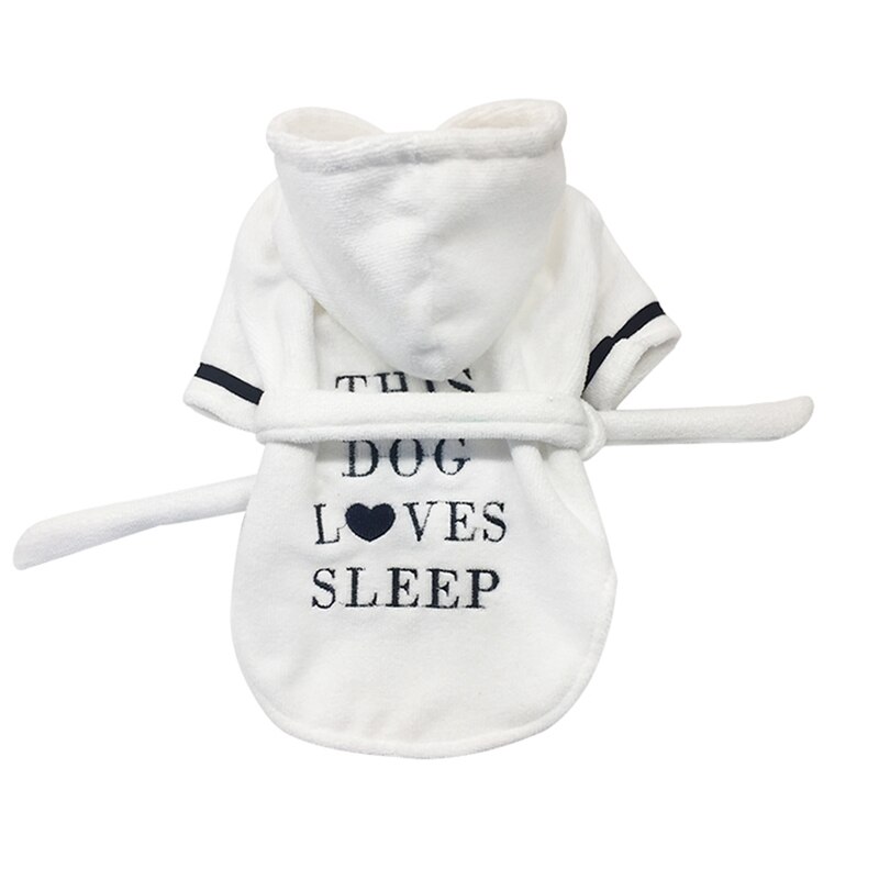 Toalla de baño para perros y mascotas, ropa de gato Chihuahua, Yorkie caniche, Pomerania, Schnauzer, Pug, albornoz de Bulldog Francés, de ropa