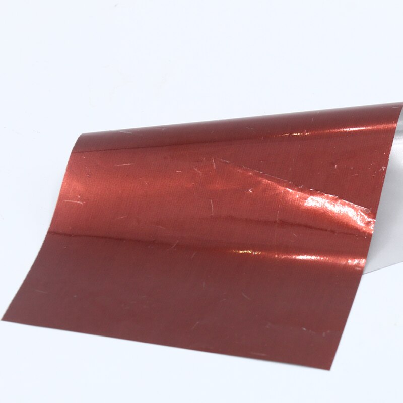 Heißprägefolie Papier Holographische Wärme Transfer Aluminium Laminator Folie 100 stücke für DIY Kunst Handwerk Weihnachten Verpackung Papier: Kaffee