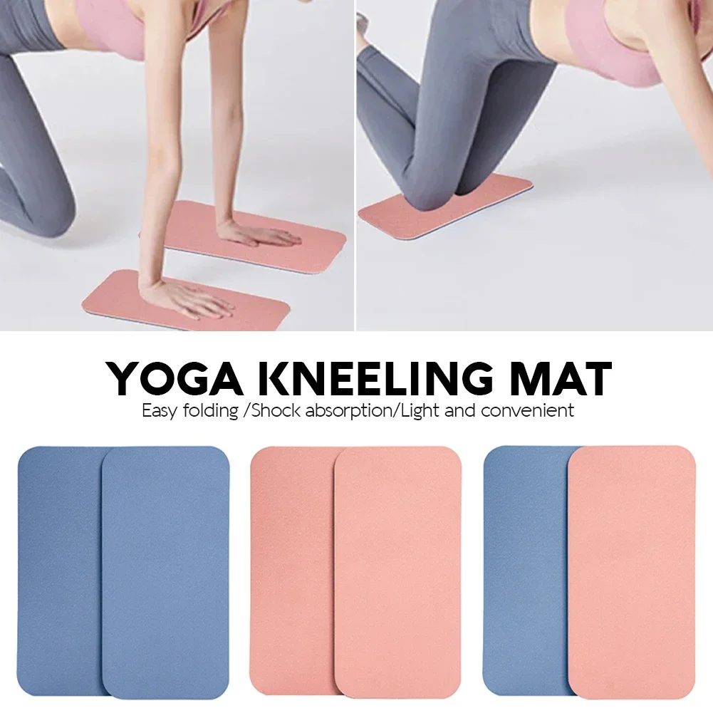 2 st yogaknäskydd yogaknäskydd tjocka träningsskydd för knän armbågar handleder händer huvud skum pilates knäböjskydd